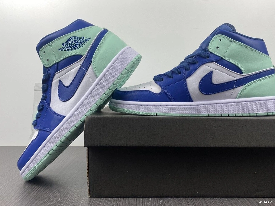 Foam 554724-413 Mystic - Navy Mid 1 Jordan Mint 0929